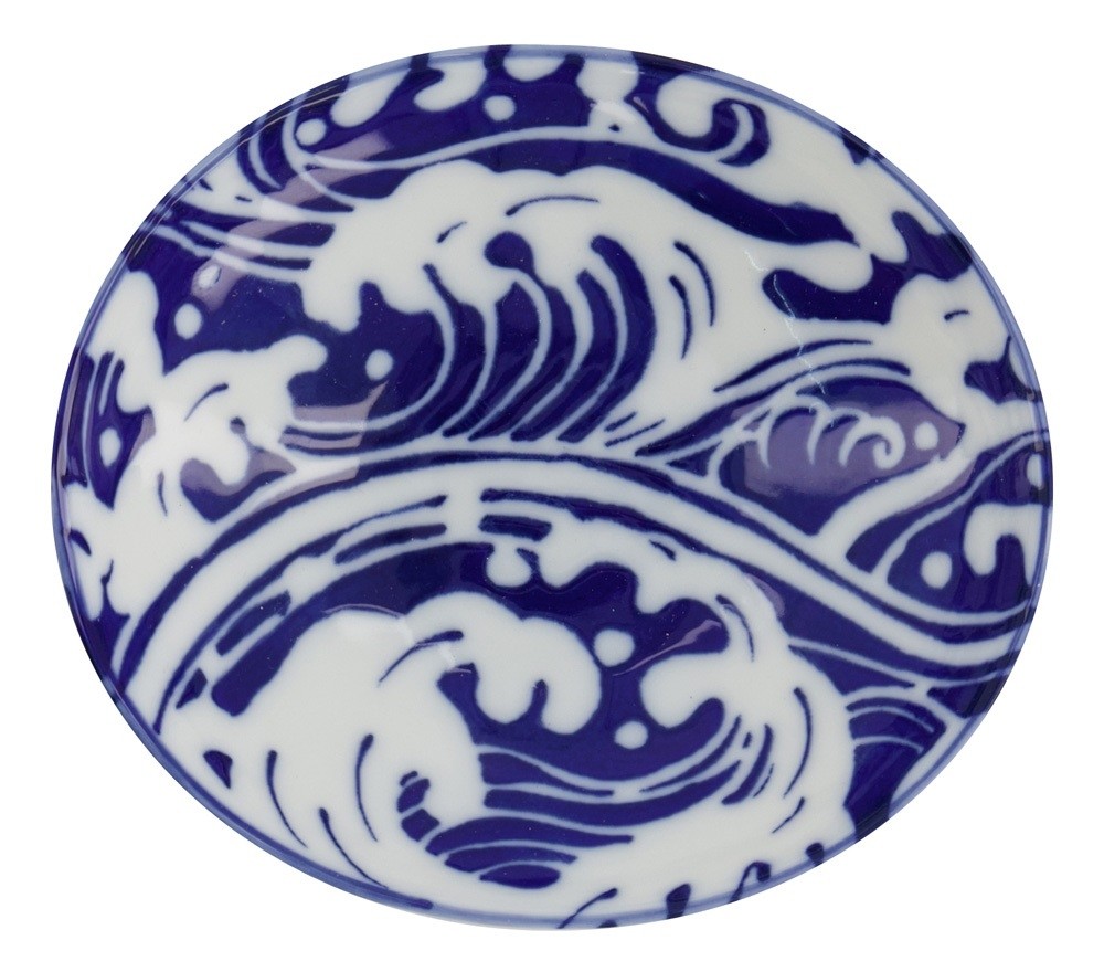 Shiranami Whitecaps Plate 11x10x3cm