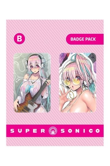 Super Sonico - Pin Badges Pack - Set B