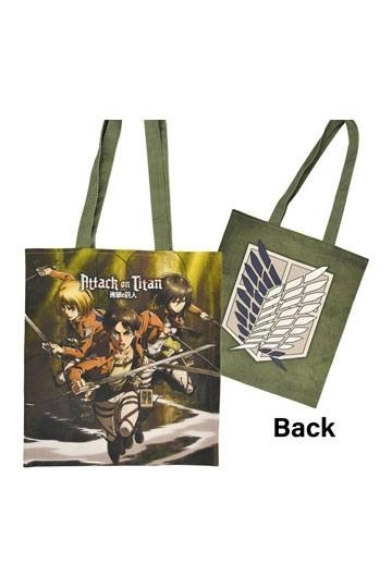 Attack on Titan - Tote Bag - Eren, Mikasa & Armin