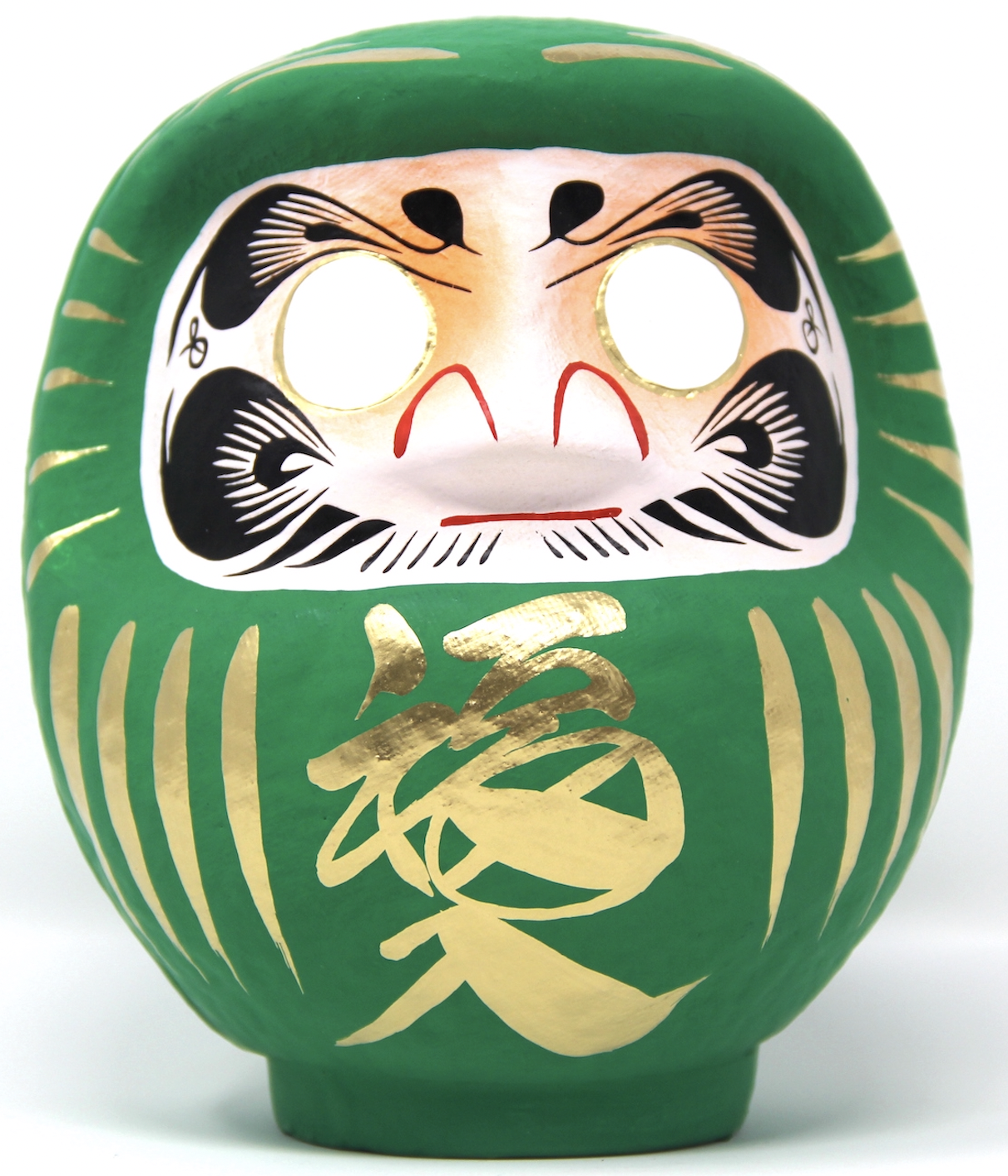 Daruma - Size 3 - Green - Good Health & Vitality