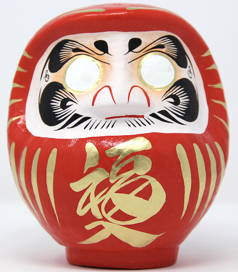 Daruma - Size 3 - Red - Safety & Success in Every Way