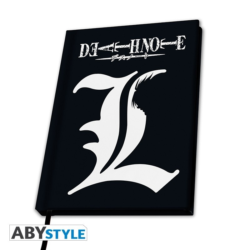 Death Note - A5 Notebook 'L" 