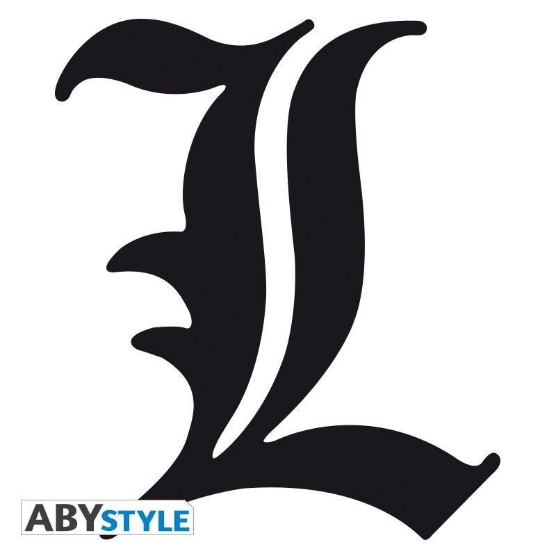 T-SHIRT DEATH NOTE - "L Symbol" Extra Large