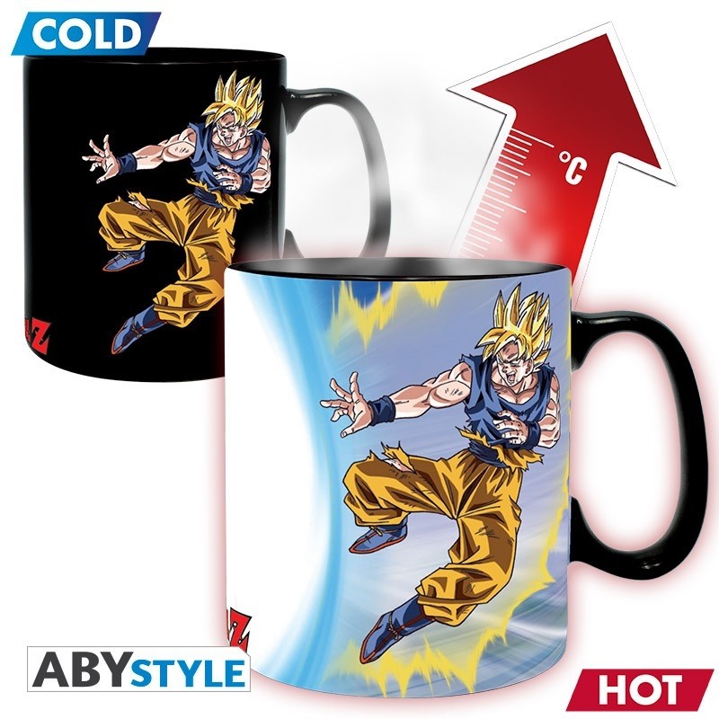 Dragon Ball Z - Heat Mugs 460 ml - Goku VS Buu