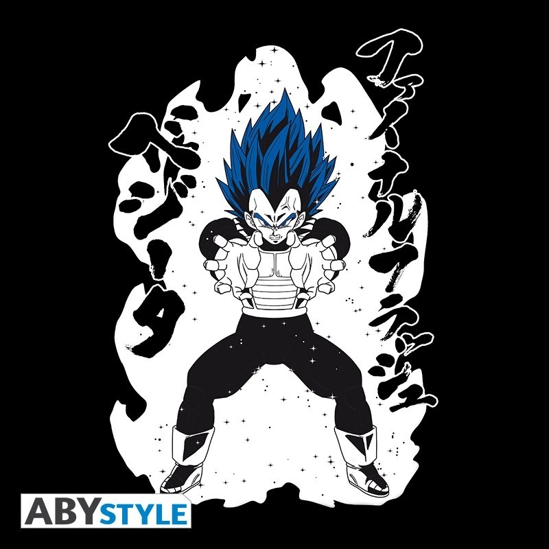 T-SHIRT DRAGON BALL SUPER - "Royal Blue Vegeta" Extra Small