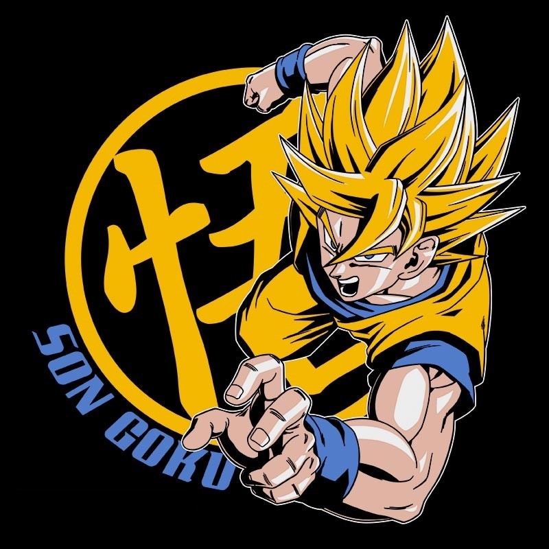 T-SHIRT DRAGON BALL "Goku Super Saiyan" Small