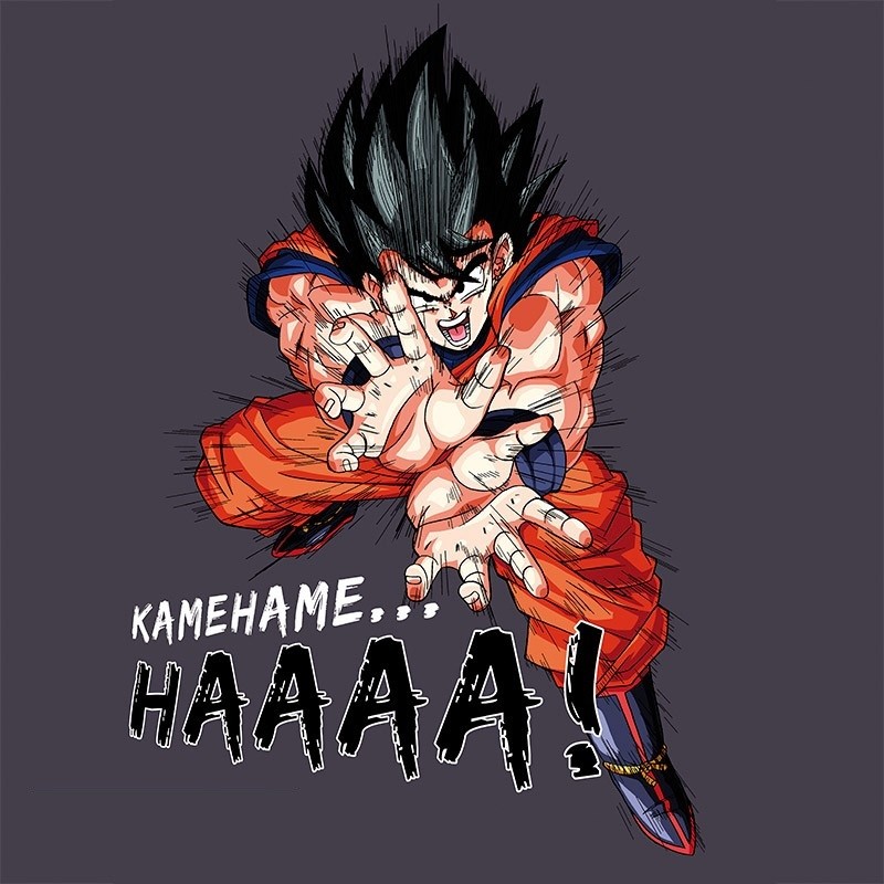 T-SHIRT DRAGON BALL "Kamehameha" Extra Small