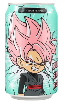 Dragon Ball Super YHB Ocean Bomb Super Saiyan Rose Melon Flavour Soda 330ml