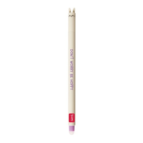 Legami Erasable Pen - Bunny - Purple