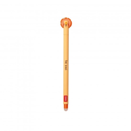 Legami Erasable Pen - Lion - Orange