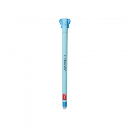 Legami Erasable Pen - Elephant - Blue