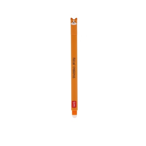 Legami Erasable Pen - Corgi - Black