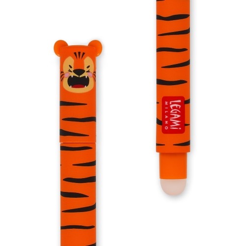 Legami Erasable Pen - Tiger - Orange