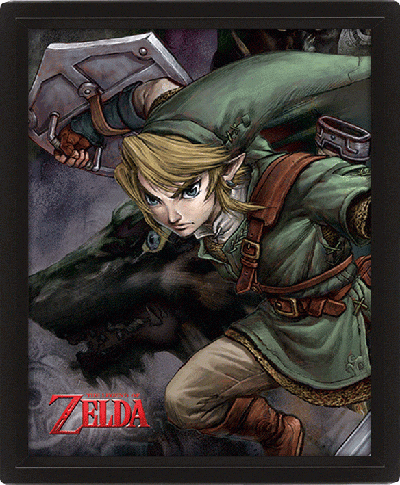 The Legend Of Zelda -  Twilight Princess 3D Lenticular Poster