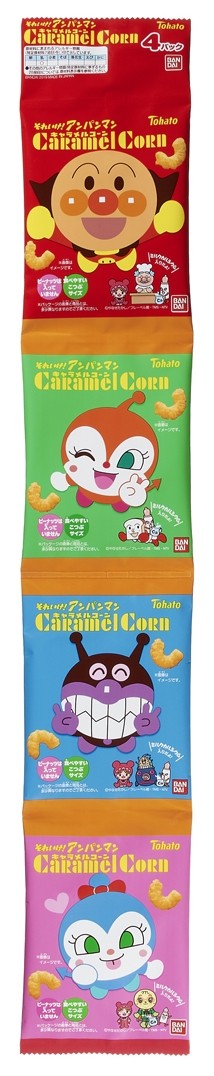 Anpanman Caramel Corn strip 4