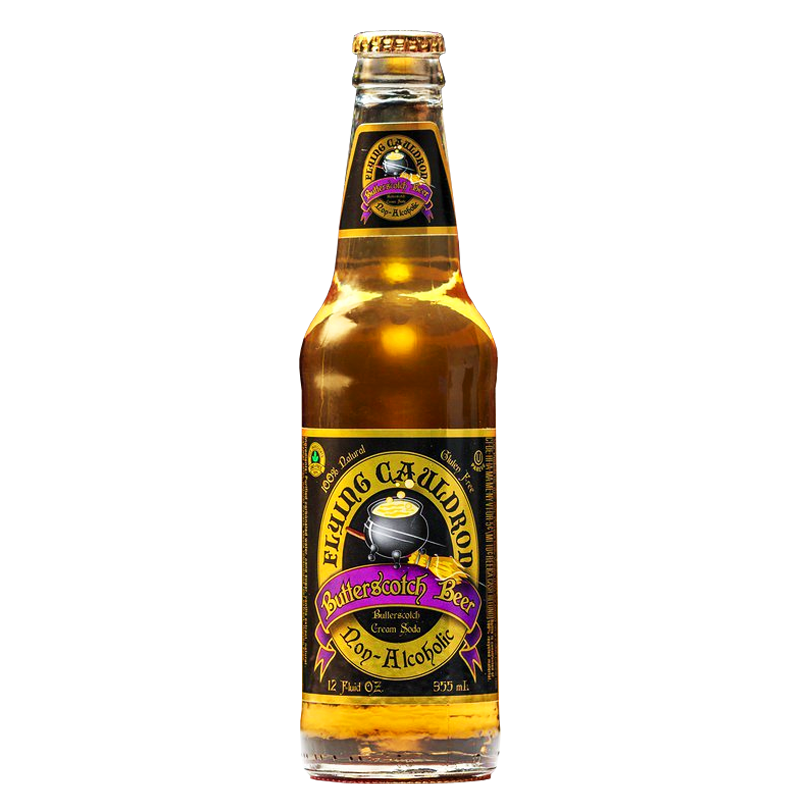 Harry Potter Flying Cauldron ButterScotch Beer Cream Soda 12Oz/355ml