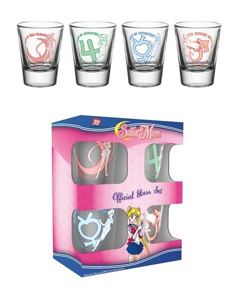 Sailor Moon - Shot Glasses - Characters