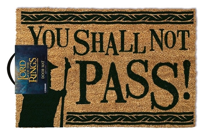 The Lord Of The Rings - Doormat - You Shall Not Pass