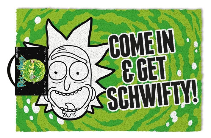 Rick and Morty - Doormat - Get Schwifty