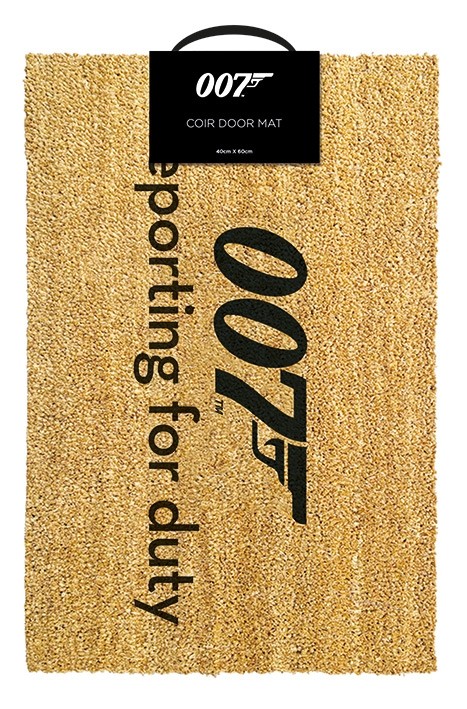 James Bond - Doormat - 007 Reporting for Duty