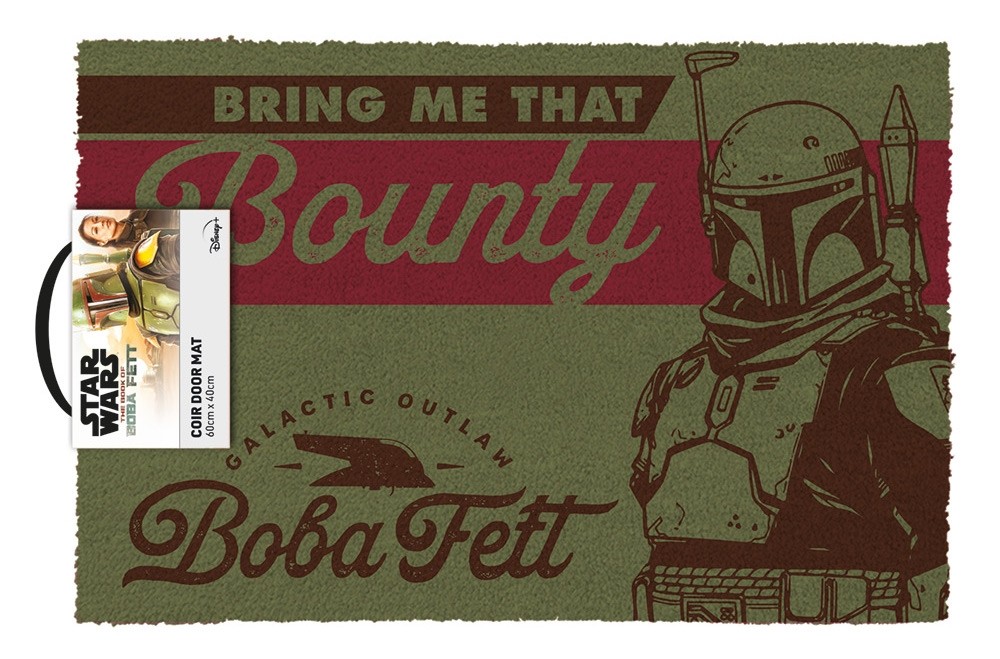 Star Wars: The Book of Boba Fett - Rubber Doormat - Bring Me That Bounty