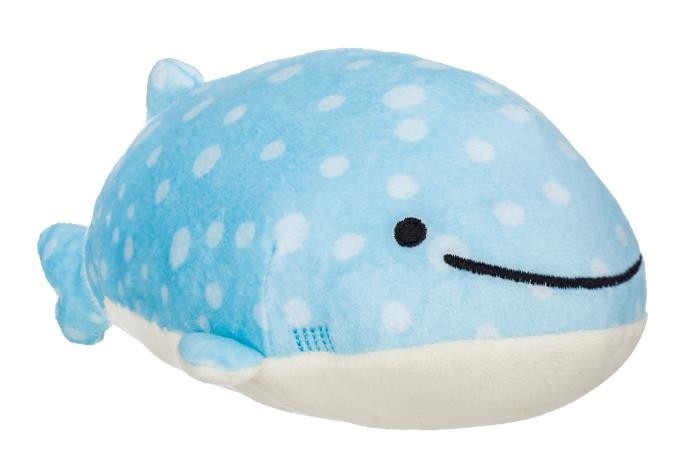 San-X Jinbesan Plush Jinbesan with Nekonbu and Ika 9 Inches 1