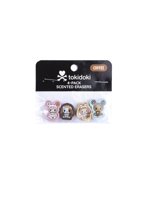 tokidoki Coffee Scented Mini Erasers Donutella 4pcs 1