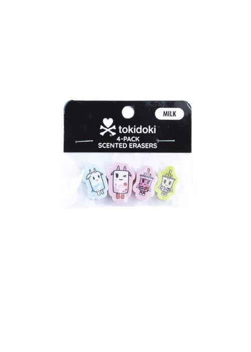 tokidoki Milk Scented Mini Erasers Moofia 4pcs 1