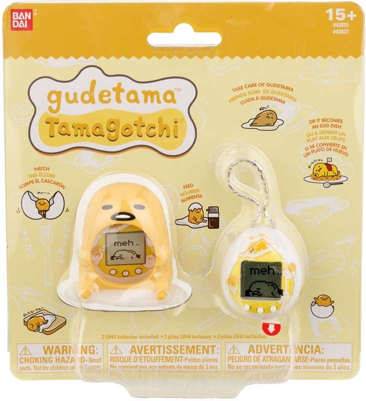 Gudetama Tamagotchi Withe with Yellow Cover Case