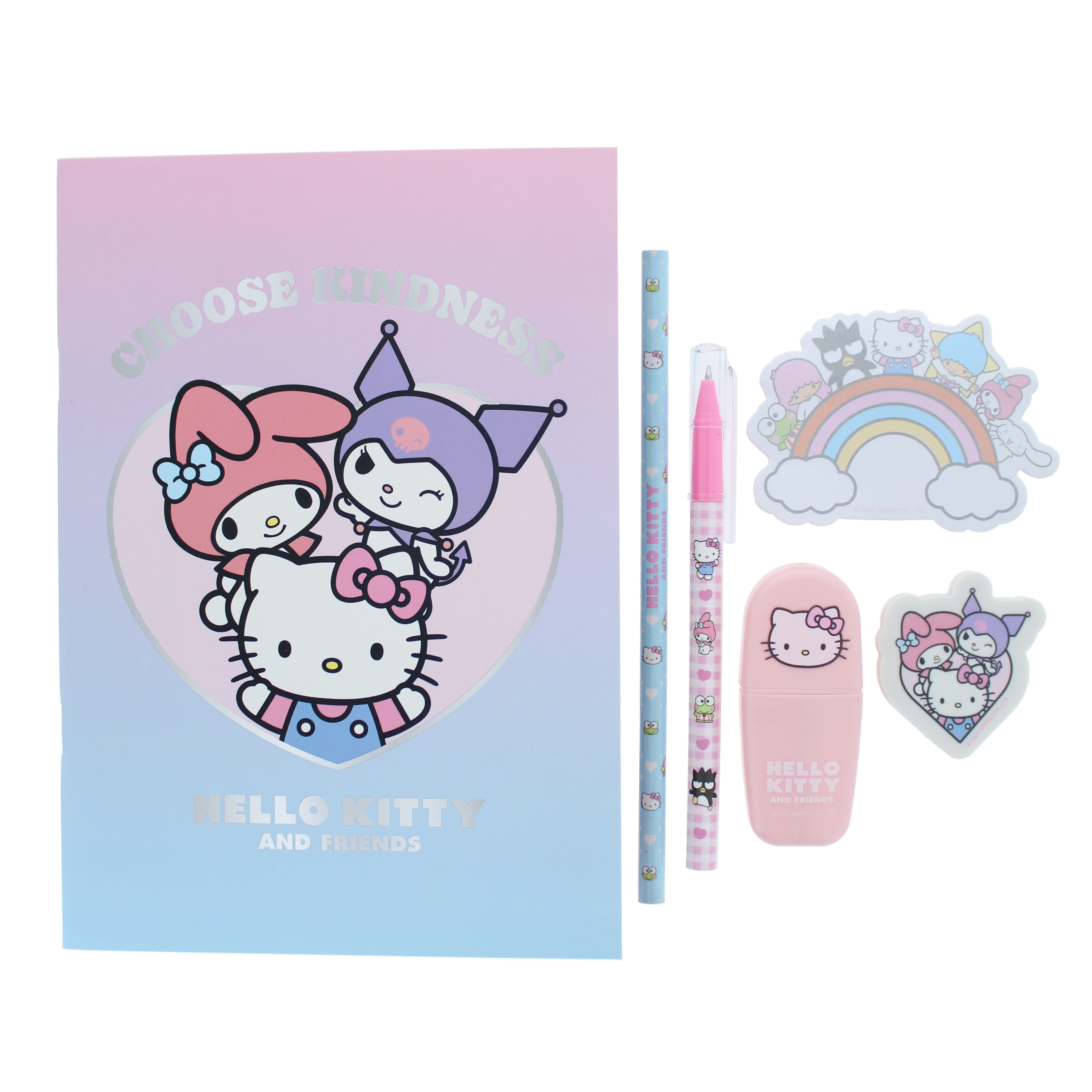 Hello Kitty & Friends Stationery Set