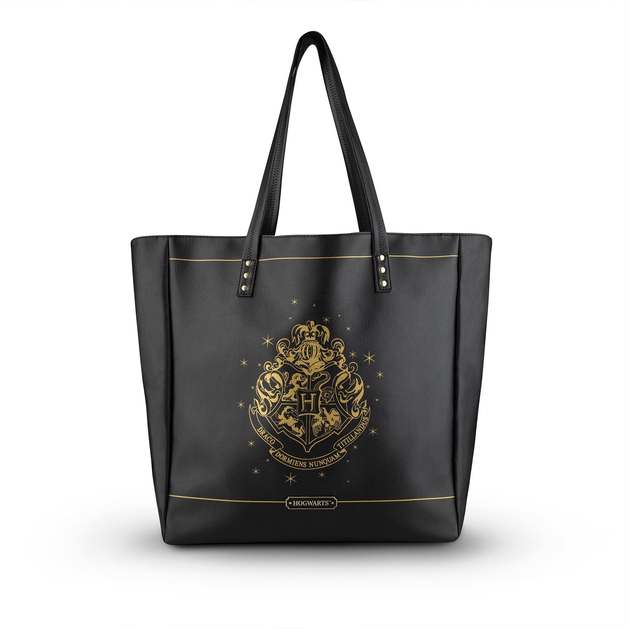 Harry Potter Faux Leather Shopping Bag Hogwarts