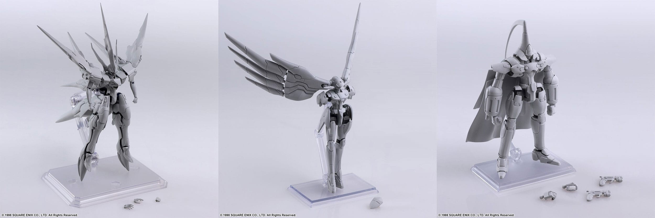 Xenogears Structure Arts 1/144 - Plastic Model Kit Series Vol.2 (Set of 3)
