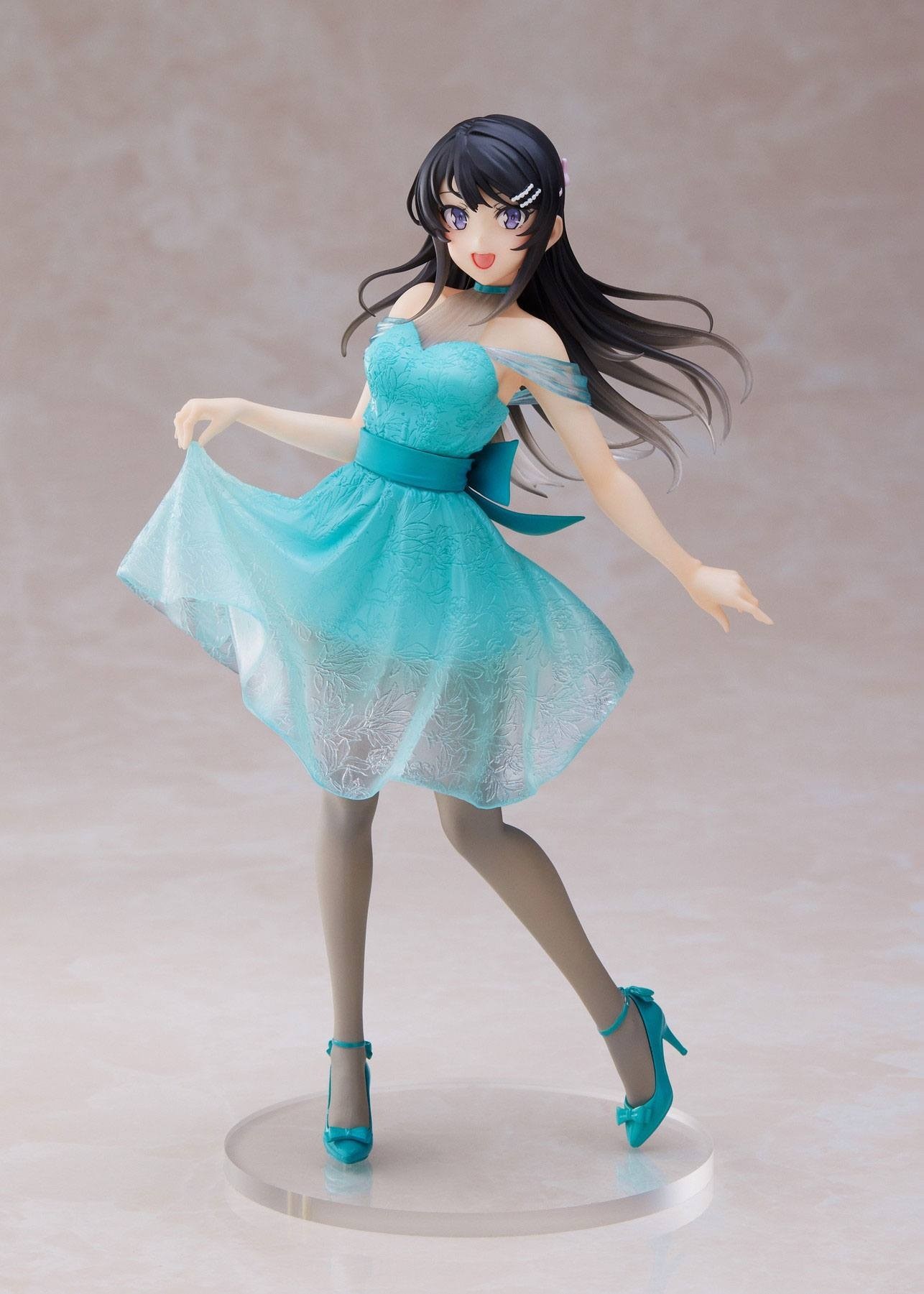 Rascal Does Not Dream of Bunny Girl Senpai PVC Statue Mai Sakurajima Clear Dress Ver.