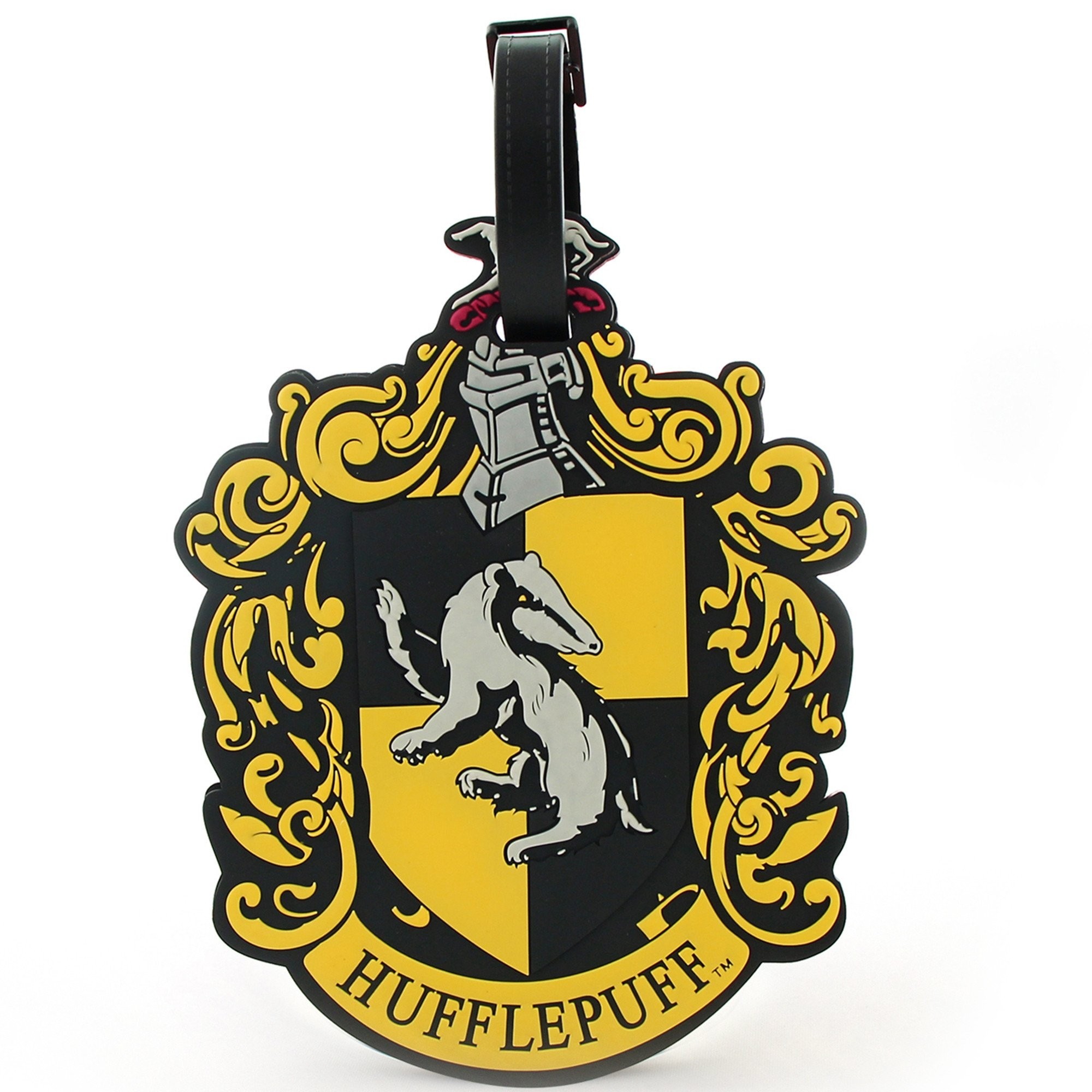 Harry Potter Rubber Luggage Tag Hufflepuff 