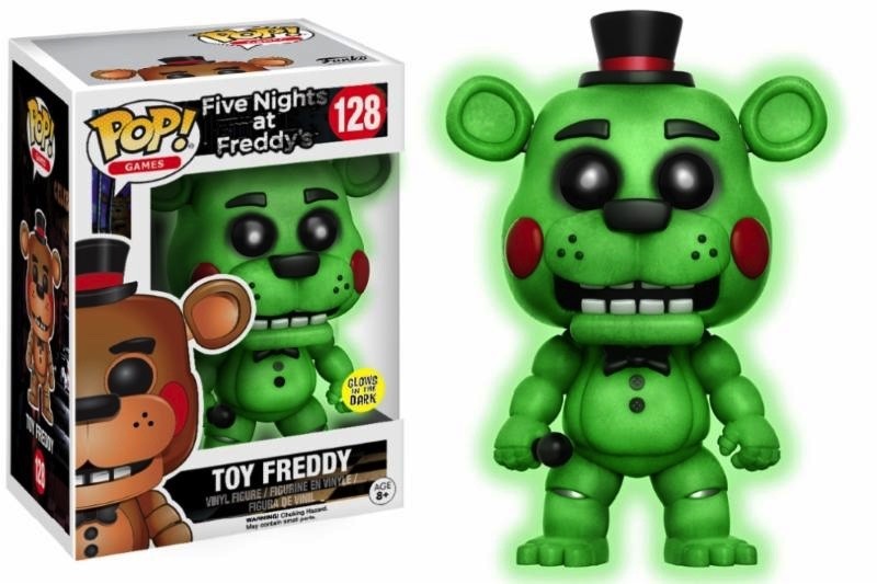 POP! Vinyl: Five Nights at Freddy's: Toy Freddy GITD (Exc)