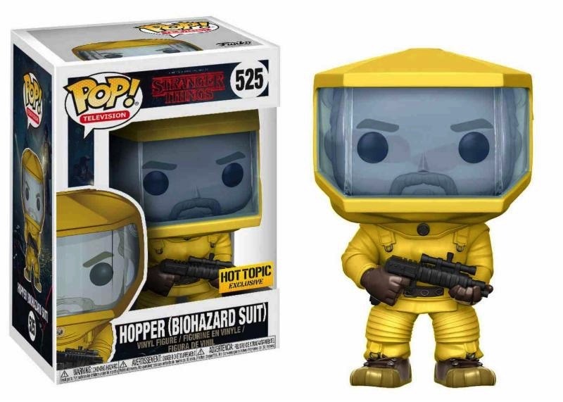 POP! Vinyl: Stranger Things: Hopper in Bio Hazard Suit (Exc)