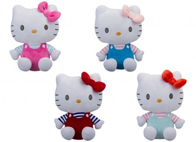 Hello Kitty Plush Medium 23cm (One Colour Chosen at Random)