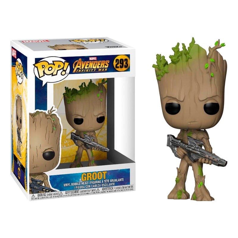 POP! Vinyl: Marvel: Avengers Infinity War: Groot With Blaster