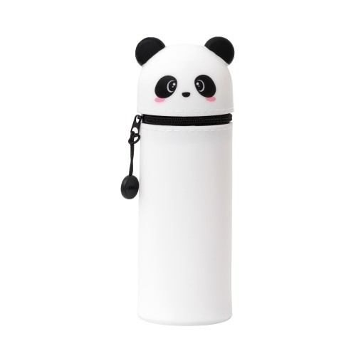 Legami Kawaii 2-In-1 Soft Silicone Pencil Case - Panda