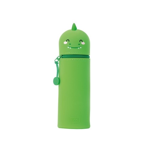 Legami Kawaii 2-In-1 Soft Silicone Pencil Case - Dino