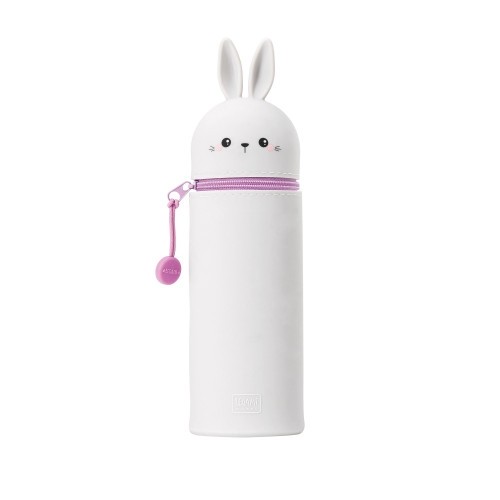 Legami Kawaii 2-In-1 Soft Silicone Pencil Case - Bunny