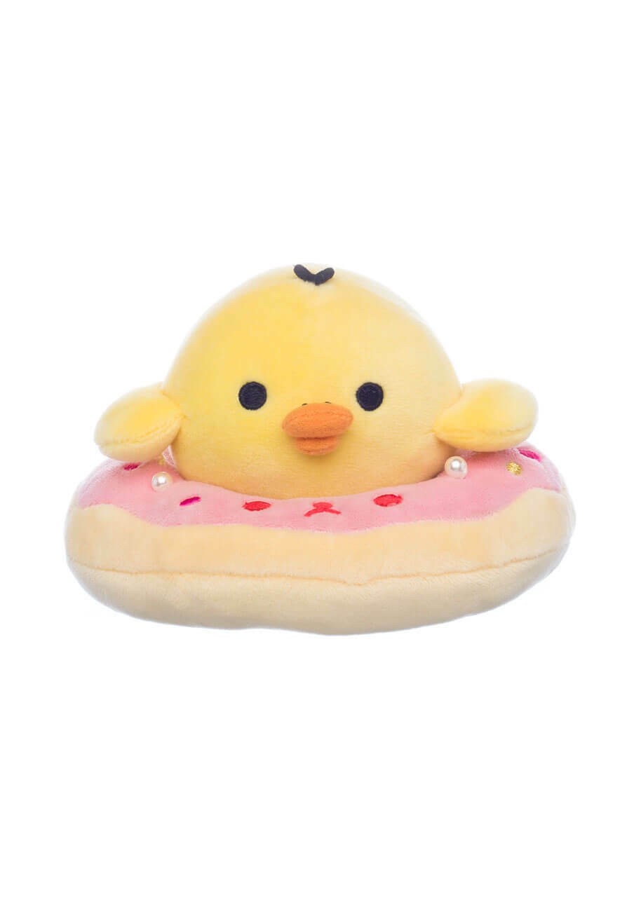 San-X Rilakkuma Plush Kiiroitori Donut 6 Inches 1