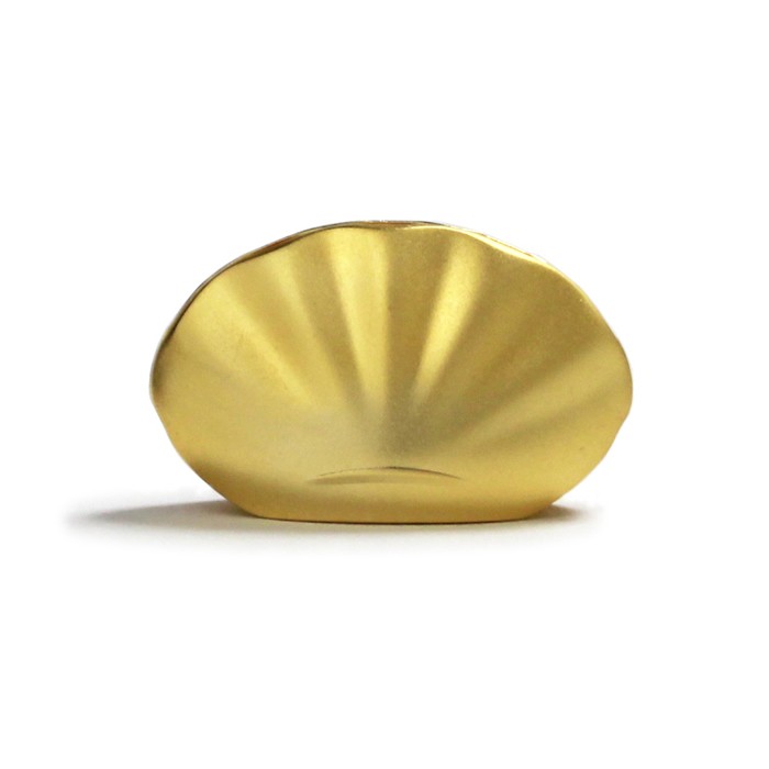 Shoyeido - Incense Holder - Kolip Shell - Mat Gold