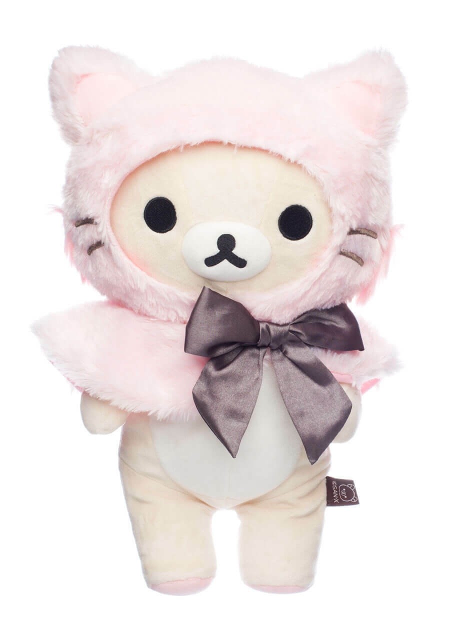 San-X Korilakkuma Pink Cat - Medium