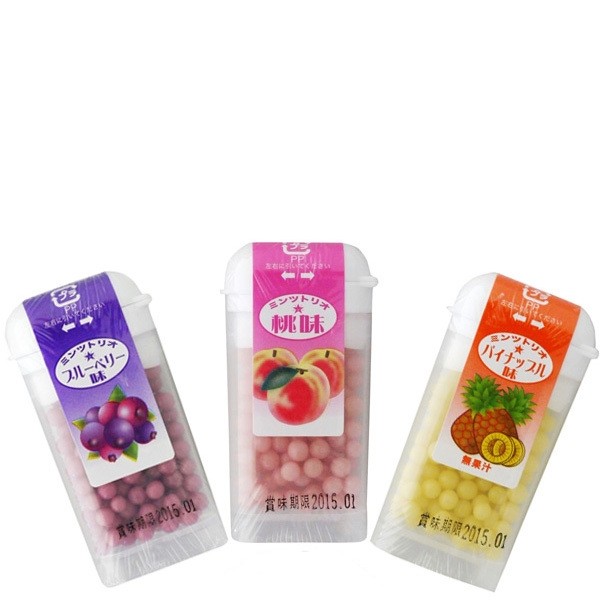 Mints Trio Hard Candy Balls (Contains 3 Flavours)