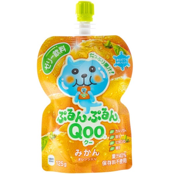 Qoo Mandarin Orange Flavoured Jelly Drink