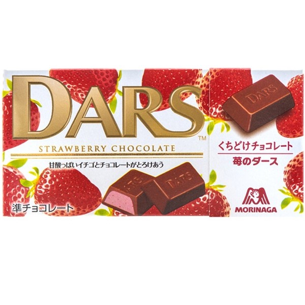 MORINAGA SEIKA  DARS Strawberry Chocolate