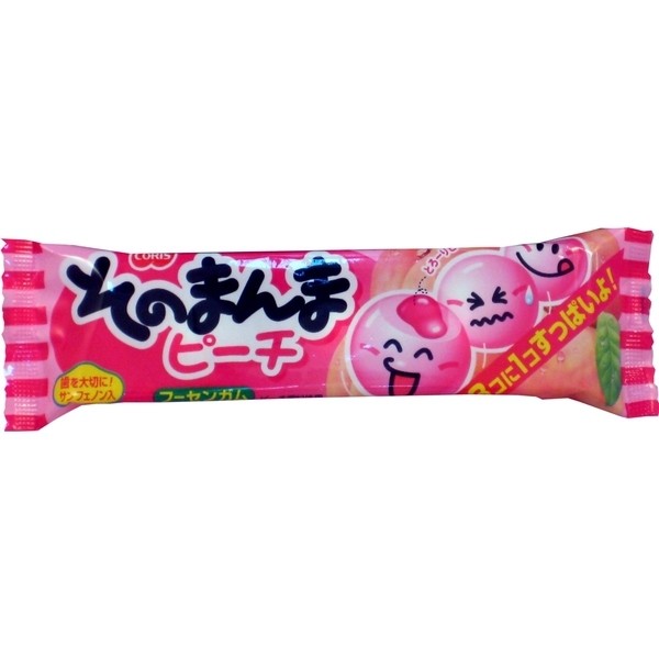 Peach Soft Centred Chewing Gum
