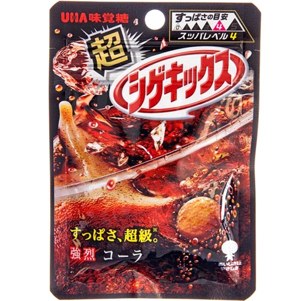 Shigekix Extreme Sour Cola Gummy Candy
