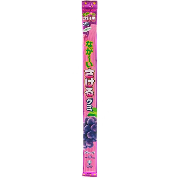 Long Sakeru Gumi Grape Flavoured Gummy Belt